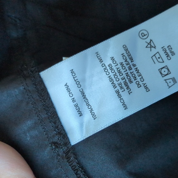 ✨ nwt Quince 100% Organic Cotton Tiered Maxi Dress Size M - Picture 8 of 8